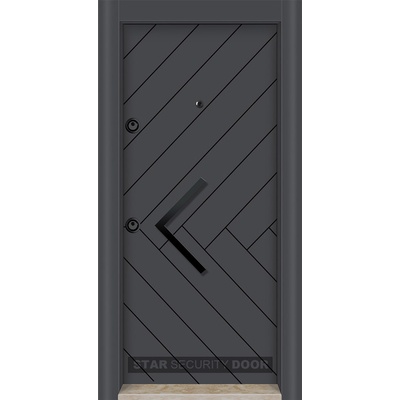 Starsteeldoor Блиндирана врата Parkdor SL 336 Антрацит (цена без монтаж)