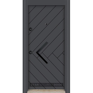 Starsteeldoor Блиндирана врата Parkdor SL 336 Антрацит (цена без монтаж)