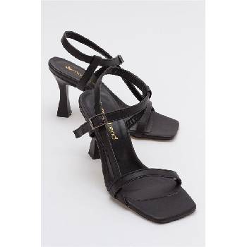 Moda Trend Дамски сандали с ток - Черни #382896 (382896_Черно)