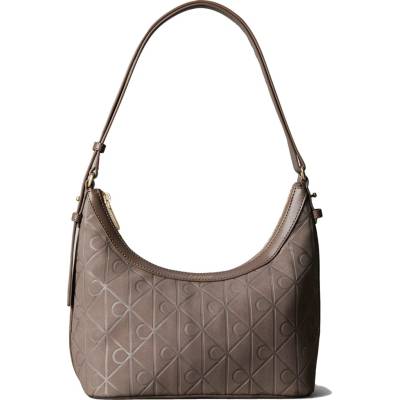 Calvin Klein Dámská kabelka Emblem Sueded LV04F3880GXTU
