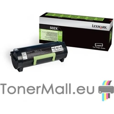 Lexmark Оригинална тонер касета LEXMARK 502X (Black)