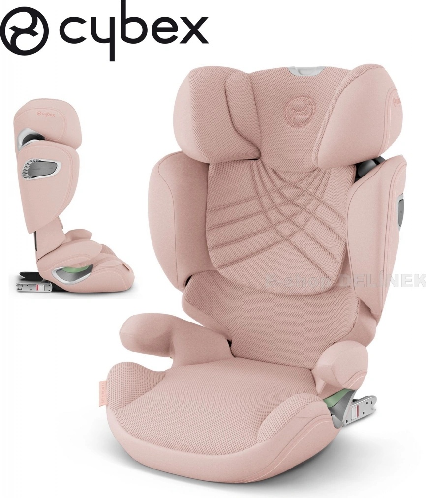 Cybex Solution T i-Fix Plus 2023 Peach Pink