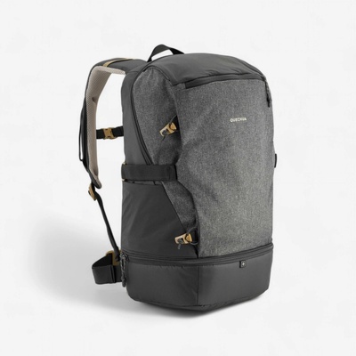 Quechua NH Arpenaz 500 izotermický 30 l čierno-sivý