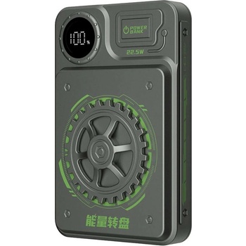 Dudao Външна батерия /power bank/ Dudao K24, 10 000mAh, сива, 1x USB-A, 1x USB-C, 22.5W (DDA348)