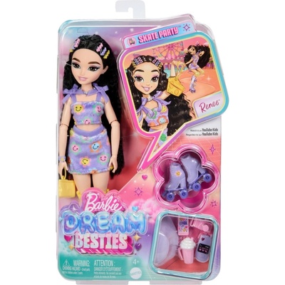 Barbie Dream Besties Renee na kolieskových korčuliach