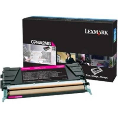Lexmark Оригинален тонер Lexmark Magenta C746A3MG за C746|C748 7K "C746A3MG (C746A3MG)