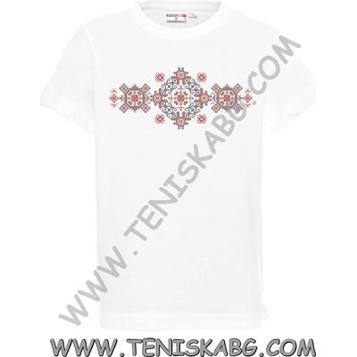 PROMOSTARS Тениска - Шевица принт 006