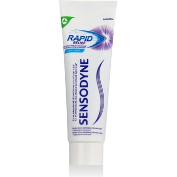 Sensodyne Rapid Relief Cool Mint паста за зъби за чувствителни зъби 75 ml