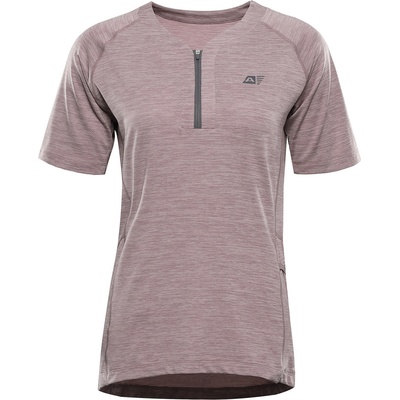 ALPINE PRO Дамска бързосъхнеща велосипедна тениска ALPINE PRO GERETA 3 pale mauve ALPINE PRO | Rozov | ЖЕНИ | XS