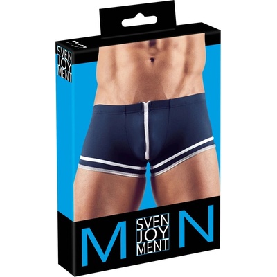 Svenjoyment Pánske boxerky námornícke mikrofibra so zipso