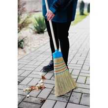 MagicHome metla ciroková veľká 5x šitá s plastovým krytom 89 cm