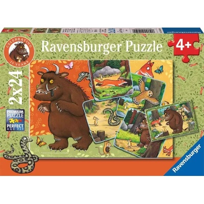 Ravensburger - Puzzle 2x24 Gruffalo - 40 - 99 piese