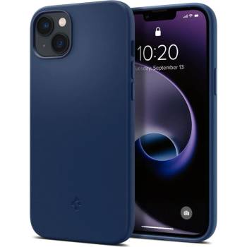 Spigen Кейс Spigen SILICONE FIT, съвместим с MagSafe, за iPhone 14 Plus, Navy Blue (21224-0)