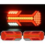  Комплект led Стопове, Динамичен Мигач, 7 Функции, 12/24v