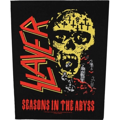 nášivka velká SLAYER - SEASONS IN THE ABYSS - RAZAMATAZ - BP1236
