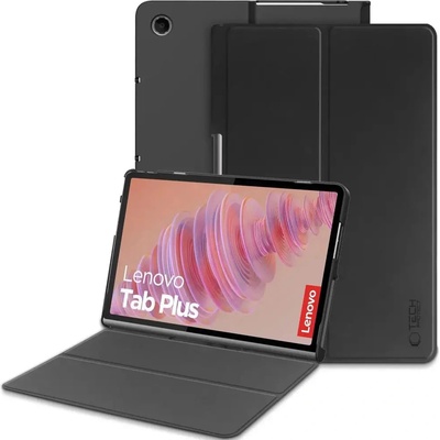 Tech-Protect SmartCase за Lenovo TAB PLUS - черен (5906302375721)