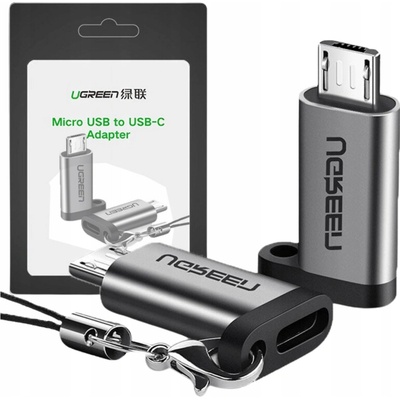 Ugreen USB typ C na Micro USB Sivá KP31105