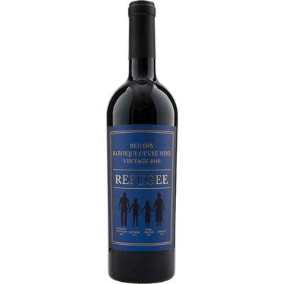 Saiti Winery Cuvée Refugee barrique 2018 13,5% 0,75 l (holá láhev)