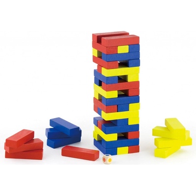 Dřevěná vež Jenga 48 ks