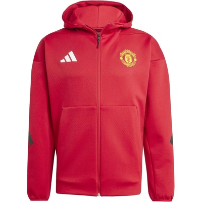 Adidas Мъжко яке Adidas Manchester United Anthem Jacket 2025 2026 Mens - Red