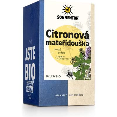 Sonnentor Bio čaj Citronová mateřídouška bylinná zmes 18 g
