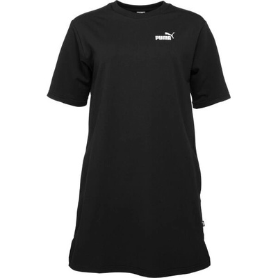 Puma Ess Small Logo Tee Dress Tr čierna