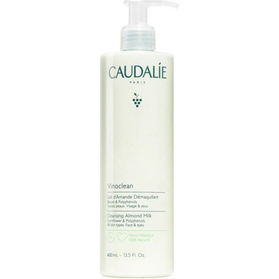 Caudalie Vinoclean мляко за почистване на грим за лице и очи 400ml