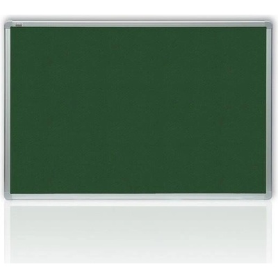 Velkoobchodplus Zelená filcová tabule, hliníkový rám Velikost: 180 x 120 cm