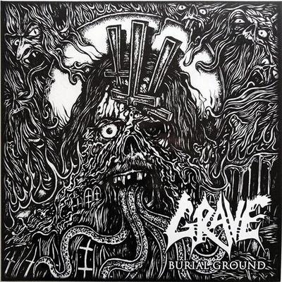 Grave - Burial Ground Reedice Vinyl LP
