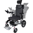 Eroute 8000R Elektrický invalidný vozík s automatickým sklápaním operadla Čierna