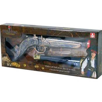 Rappa pirátská sada s pistolí a dalekohledem 8590687197633