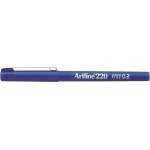 Artline Fineliner 220 SF 0.2 синьо (EK-220 BLUE)