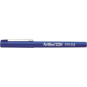 Artline Fineliner 220 SF 0.2 синьо (EK-220 BLUE)
