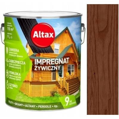 Altax impregnace na dřevo s pryskyřicí 9 l hnědá