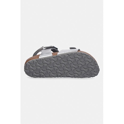 Birkenstock сандали за деца от кожа Rio AS Kids Flowers (1031702.36.39)