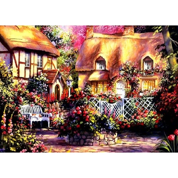 Image 1 of Milena Style Уютен двор - диамантен гоблен