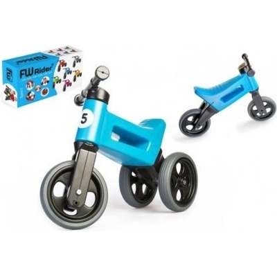 FUNNY WHEELS Rider SuperSport 2v1 + popruh modré
