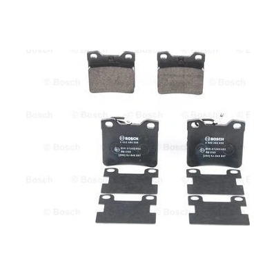 BOSCH Sada brzdových platničiek kotúčovej brzdy 0986494055