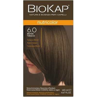 Biokap NutriColor barva na vlasy Tabákový blond 6.0