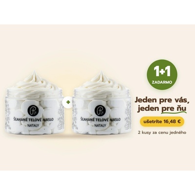 PANAKEIA Nataly Šľahané telové maslo 2 x 150 ml