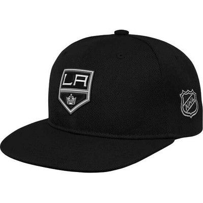 Fanatics Logo Flatbrim Los Angeles Kings JR čierna