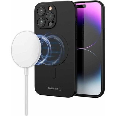 SWISSTEN SoftJoy MagStick Apple iPhone 15 Pro čierne