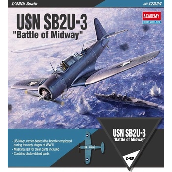 Academy Бомбардировач USN SB2U-3 Vindicator " Battle of Midway" (12324)