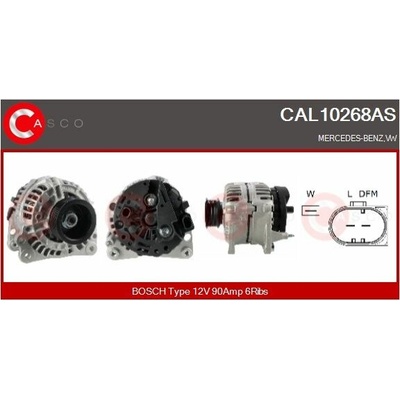 Generátor CASCO CAL10268AS