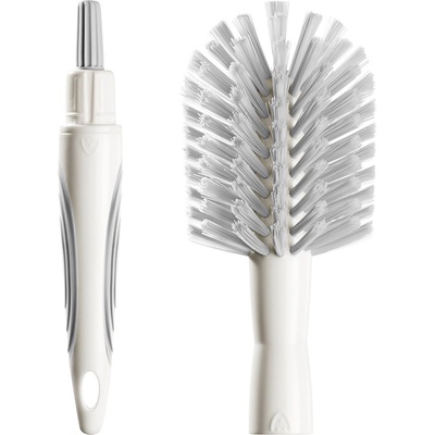 Tommee Tippee Четка за шишета и биберони 2 в 1 Tommee Tippee - 2 части, сива (TT.0003.001)