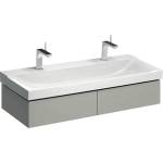 Geberit Долен шкаф за окачен умивалник Geberit Xeno2 greige 2 чекмеджета 118 см (500.517.00.1)