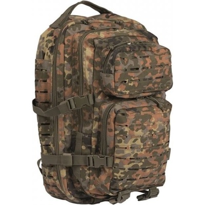 Mil-Tec US Assault Pack LG Laser cut flecktarn 36 l