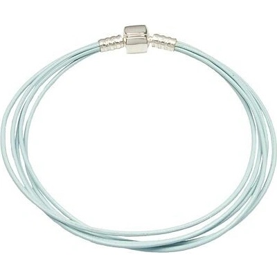 INFINITYSILVER Textilný náramok na prívesky modrý 42100319