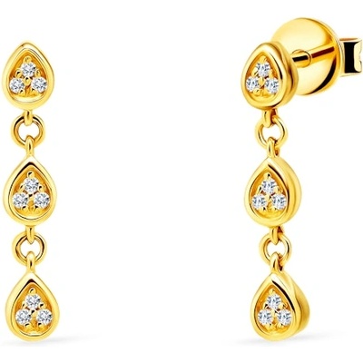 SAVICKI Обеци Savicki: злато. диаманти