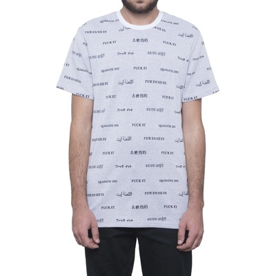 Huf TRANSLATION SS KNIT TOP white
